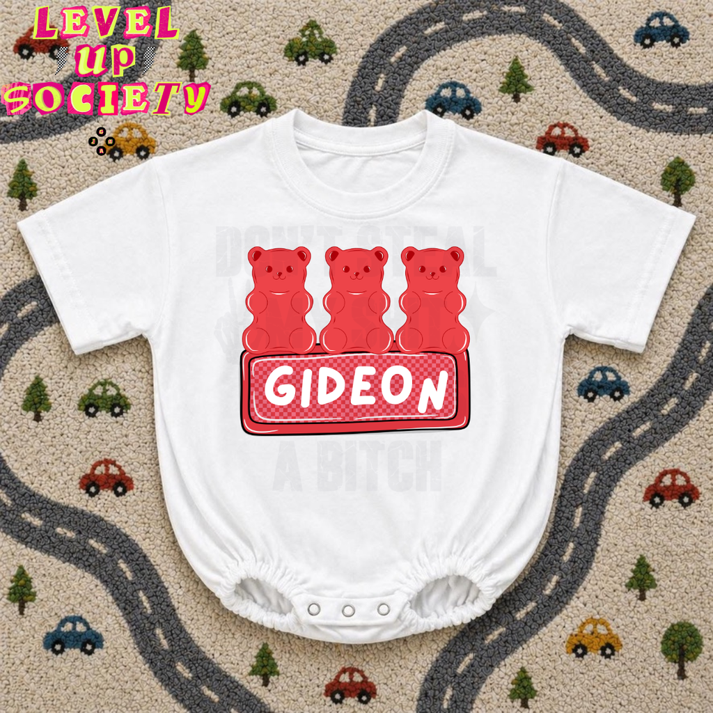 Red gummy bear - customizable!