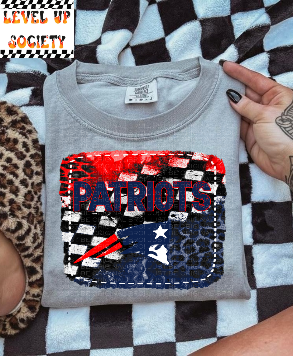 Patriots leaped and checkers - Adult