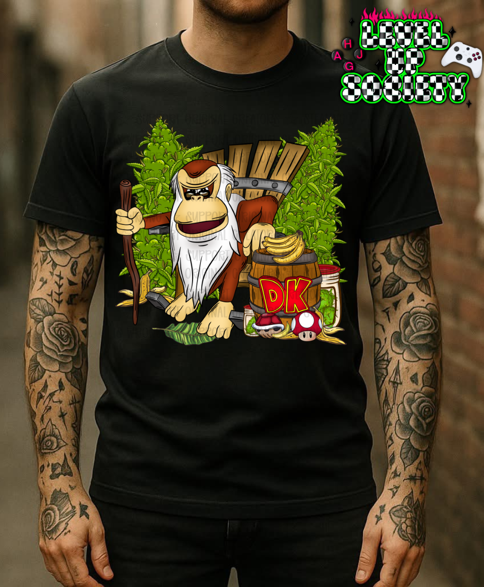 Cranky Kong needs a blunt