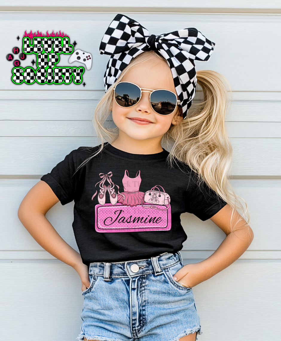 Ballerina with customizable name