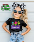 Coastal cowgirl with customizable name