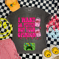 I want DP, not your opinion