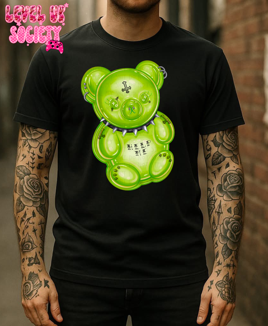 HELP ME gummy bear