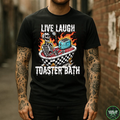 Live Laugh Toaster Bath